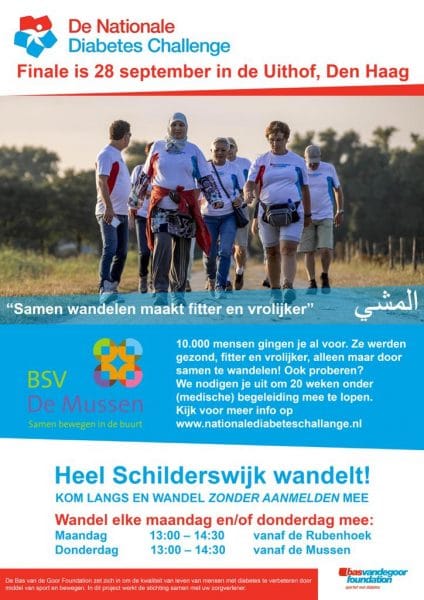 flyer Nationale Diabetes Challenge