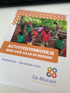 Voorpagina activiteitenboekje